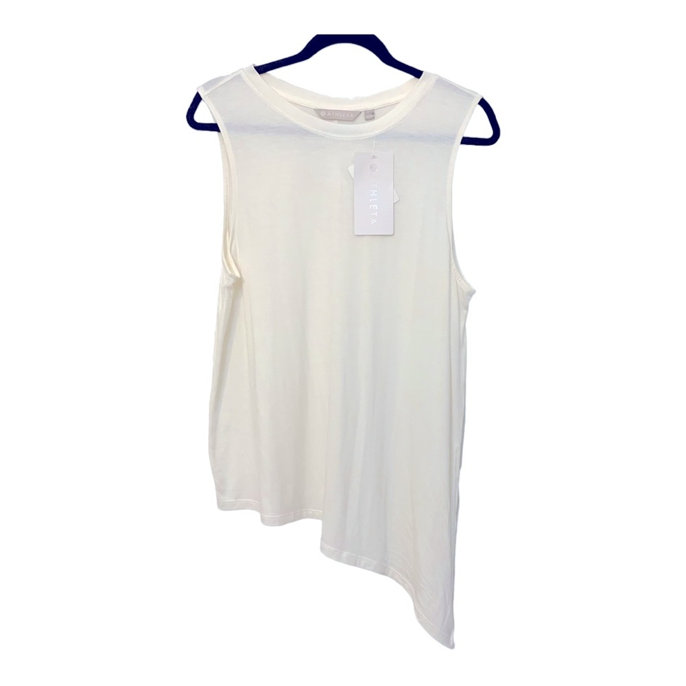 Athleta Cloudlight Asymmetrical Side Tie Tank Top